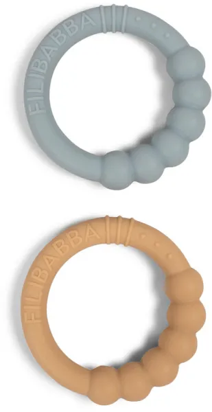 Silikoninen purulelu 2-pack - silt green